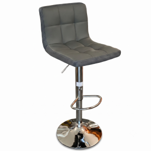 Barska stolica UT-C8541 siva PU
